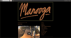 Desktop Screenshot of manooga.blogspot.com