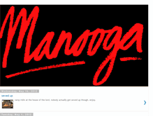 Tablet Screenshot of manooga.blogspot.com