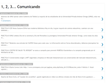 Tablet Screenshot of comunicandoparatodos.blogspot.com