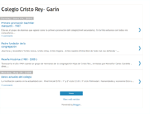 Tablet Screenshot of colegiocristorey.blogspot.com