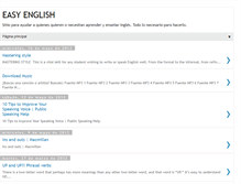 Tablet Screenshot of easyenglishandmore.blogspot.com