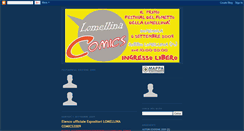 Desktop Screenshot of lomellinacomics.blogspot.com