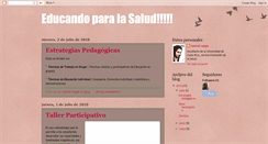 Desktop Screenshot of educysalud.blogspot.com