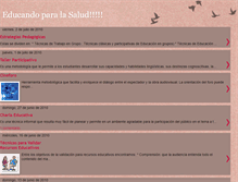 Tablet Screenshot of educysalud.blogspot.com