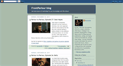 Desktop Screenshot of frontparlourblog.blogspot.com