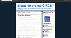 Desktop Screenshot of circeprensa.blogspot.com