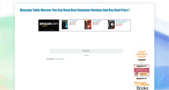 Desktop Screenshot of massagetablewarmer.blogspot.com