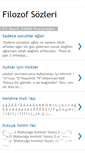 Mobile Screenshot of filozofsozleri.blogspot.com