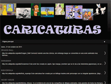 Tablet Screenshot of clasikscaricaturas.blogspot.com