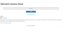 Tablet Screenshot of networkcamerastore.blogspot.com
