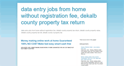 Desktop Screenshot of dataentry-jobs-from-home.blogspot.com