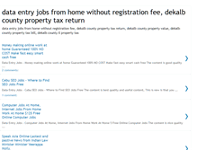 Tablet Screenshot of dataentry-jobs-from-home.blogspot.com