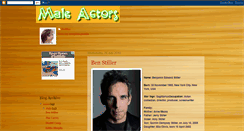 Desktop Screenshot of maleactors.blogspot.com