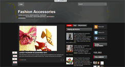 Desktop Screenshot of latest-fashion-accessories.blogspot.com