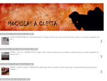 Tablet Screenshot of mochilasacuesta.blogspot.com