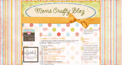 Desktop Screenshot of momscraftyblog.blogspot.com