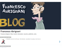 Tablet Screenshot of francescoabrignani.blogspot.com