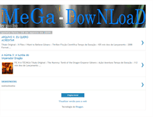 Tablet Screenshot of megaadownload.blogspot.com