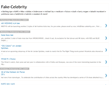 Tablet Screenshot of fake-celebrities.blogspot.com