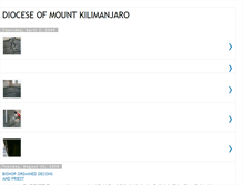 Tablet Screenshot of dioceseofmountkilimanjaro.blogspot.com