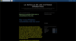 Desktop Screenshot of laguerradeso.blogspot.com