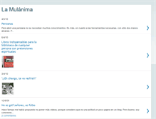 Tablet Screenshot of lamulanima.blogspot.com