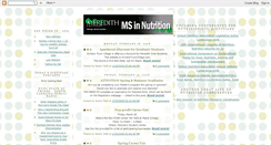 Desktop Screenshot of meredithcollegemasterofnutrition.blogspot.com