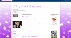 Desktop Screenshot of crazyaboutstamping-sharon.blogspot.com