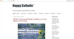 Desktop Screenshot of happycatholic.blogspot.com