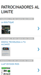Mobile Screenshot of patrocinadoresallimite.blogspot.com
