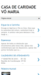 Mobile Screenshot of casadecaridadevomaria.blogspot.com