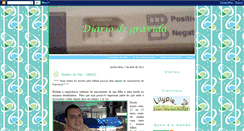 Desktop Screenshot of gravidafazendodiario.blogspot.com