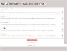Tablet Screenshot of fashion-lifestyle.blogspot.com