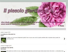 Tablet Screenshot of ilpiccologiardinodil.blogspot.com