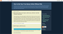 Desktop Screenshot of free-getmoney.blogspot.com