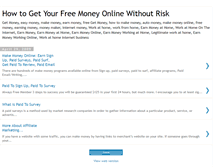 Tablet Screenshot of free-getmoney.blogspot.com