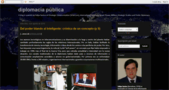 Desktop Screenshot of diplomacia-publica.blogspot.com