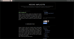 Desktop Screenshot of hechoimplicito.blogspot.com