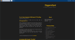 Desktop Screenshot of diggersspot.blogspot.com