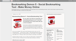 Desktop Screenshot of bookmarkingdemon5.blogspot.com