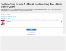 Tablet Screenshot of bookmarkingdemon5.blogspot.com