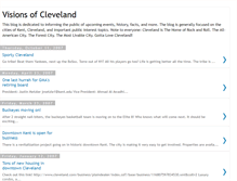 Tablet Screenshot of clevelandvision.blogspot.com