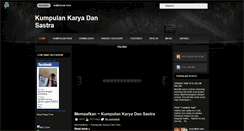 Desktop Screenshot of kumpulankaryadansastra.blogspot.com