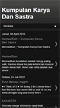 Mobile Screenshot of kumpulankaryadansastra.blogspot.com