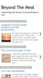 Mobile Screenshot of beyondthemeal.blogspot.com