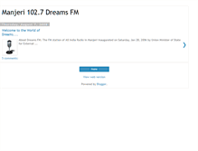 Tablet Screenshot of dreams-fm.blogspot.com