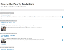 Tablet Screenshot of doctorwhoreversethepolarity.blogspot.com