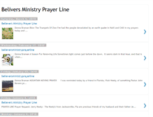 Tablet Screenshot of believersministry.blogspot.com