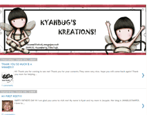 Tablet Screenshot of kyahbugskreations.blogspot.com