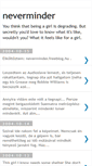 Mobile Screenshot of neverminder.blogspot.com